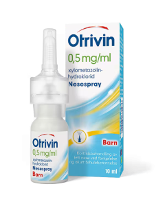 OtrivinNesespray Barn 0,5 mg/ml, 10ml