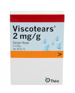 Viscotears 2mg/g Øyegel  3x10g