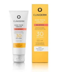 Cliniderm Age Defence Sun Face Cream SPF30 50ml