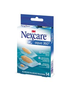 Nexcare Aqua 360 vanntett plaster 14stk