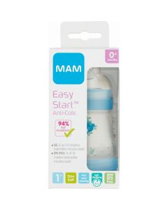 MAM tåteflaske easy start anti-colic blue 160ml
