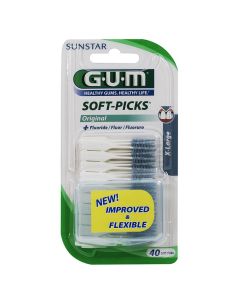 Gum Soft Picksmellomromsbørste/tannstikker XL 40stk