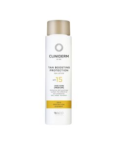 Cliniderm Tan Boosting Protection Sun Lotion SPF15  150ml