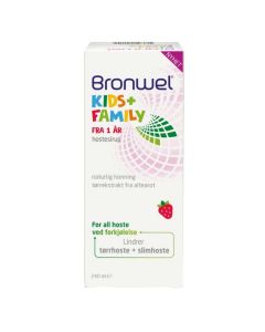 Bronwel Kids+Family hostesirup  240ml