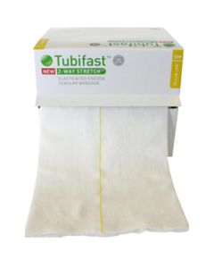 Tubifast tubebandasje 10,75cmx10m gul 1stk