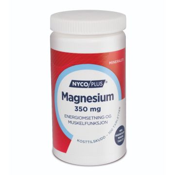 Nycoplus Magnesium 350 mg 100 stk