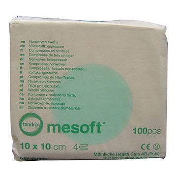 Mesoft kompr 10x10cm bulk