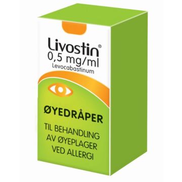 Livostin 0,5mg/ml øyedråper 4ml